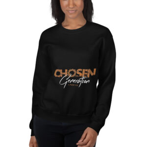 Women Chosen Generation Crewneck Sweatshirt — Faith-Based Pullover