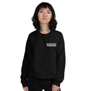 Champion Crewneck Sweatshirt — Small ‘Spiritual Thirstquake’ Chest Logo copy