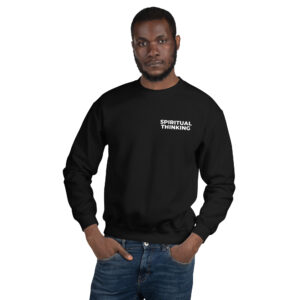 Champion Crewneck Sweatshirt — Small ‘Spiritual Thirstquake’ Chest Logo